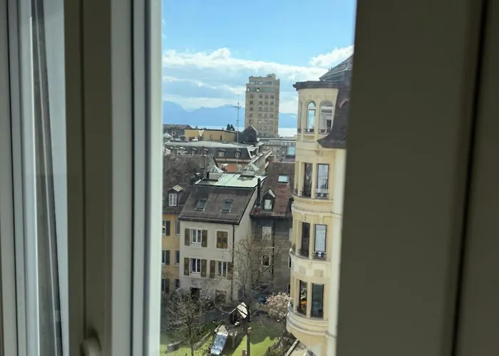 Studio Lumineux Au Coeur De Lausanne